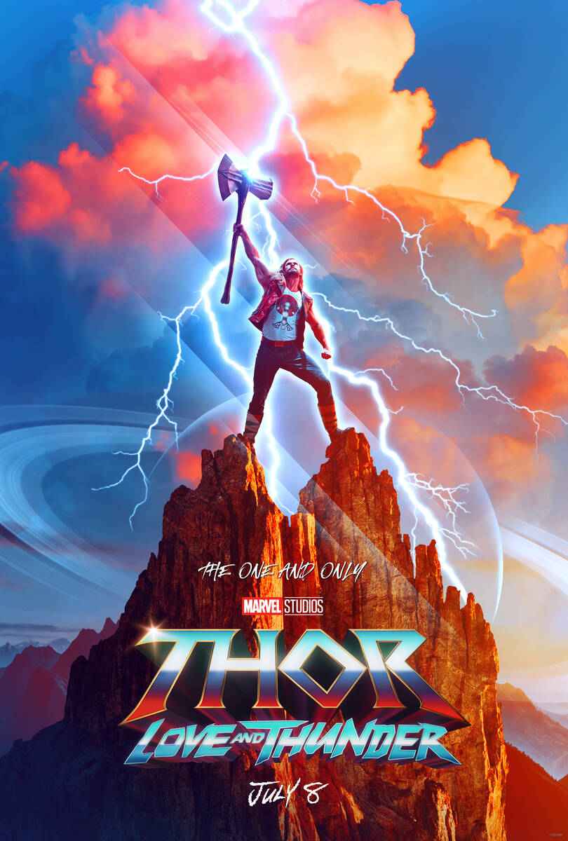 "Thor: Love and Thunder" opens in July. (Marvel Studios)