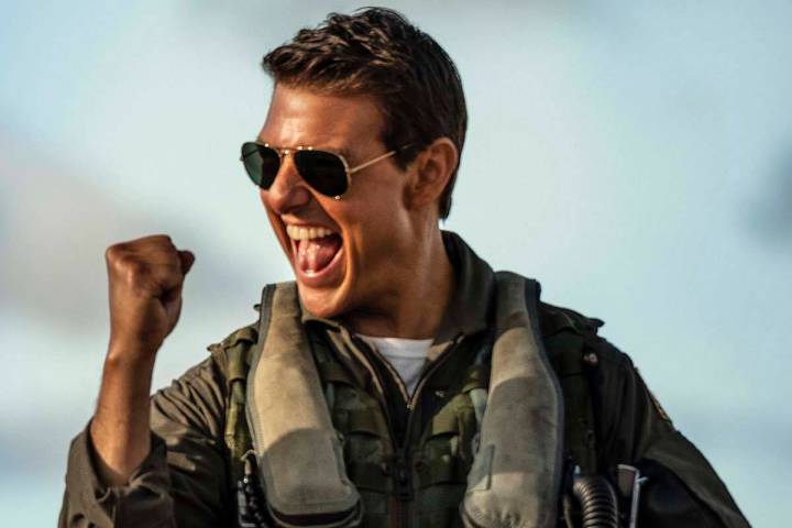 Tom Cruise plays Capt. Pete "Maverick" Mitchell in "Top Gun: Maverick." (Paramount Pictures, Sk ...
