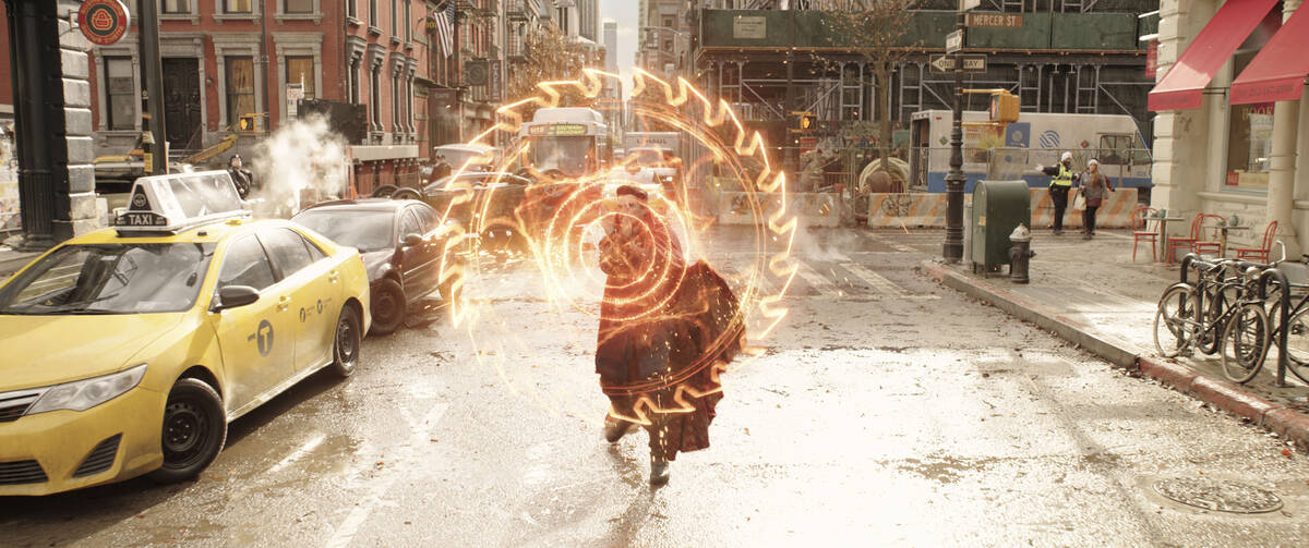 Benedict Cumberbatch as Dr. Stephen Strange in Marvel Studios' DOCTOR STRANGE IN THE MULTIVERSE ...