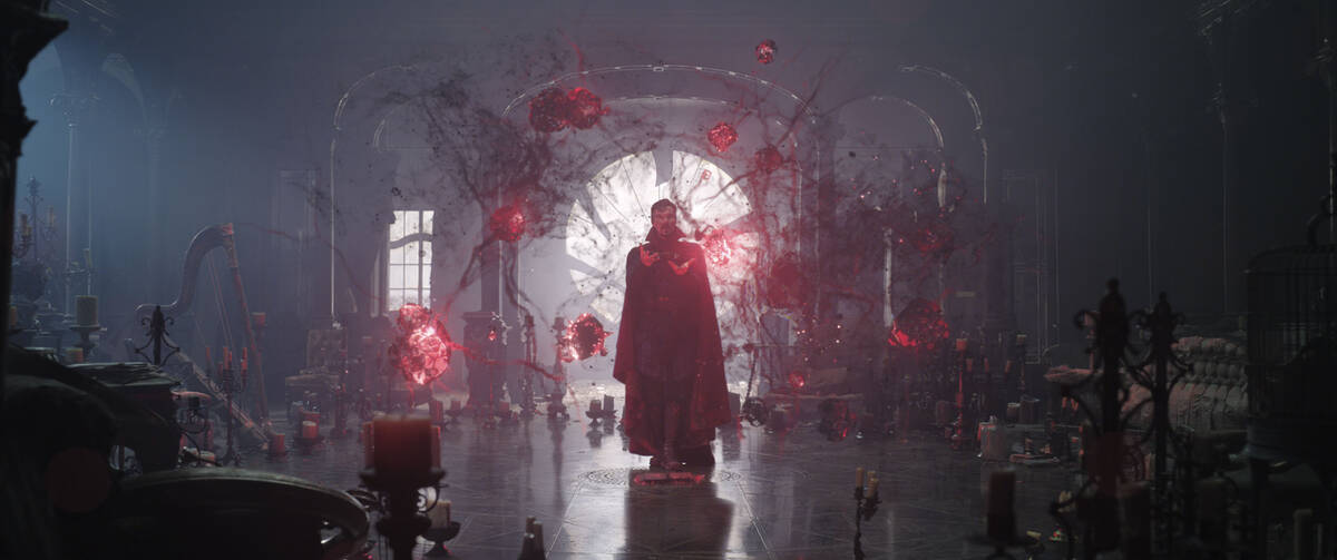 Benedict Cumberbatch as Dr. Stephen Strange in Marvel Studios' DOCTOR STRANGE IN THE MULTIVERSE ...