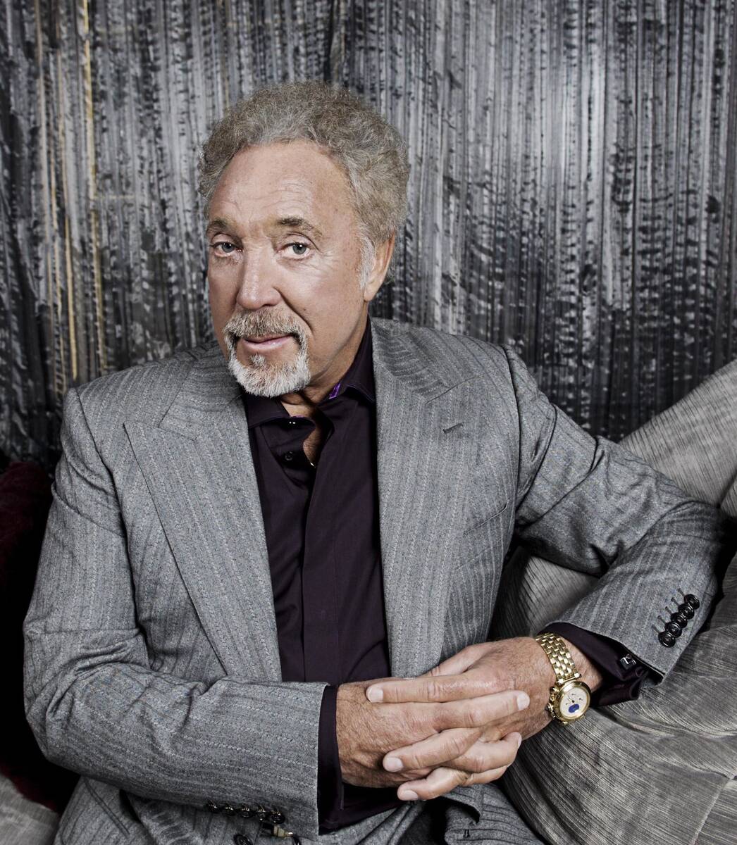 Tom Jones, shown in this 2010 file photo, plays Encore Theater at Wynn Las Vegas in October. (R ...