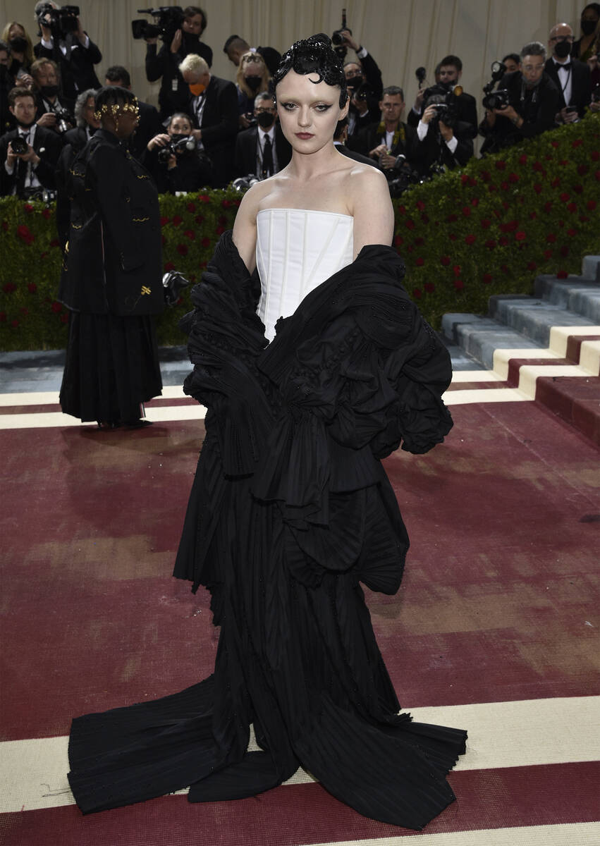 Maisie Williams attends The Metropolitan Museum of Art's Costume Institute benefit gala celebra ...