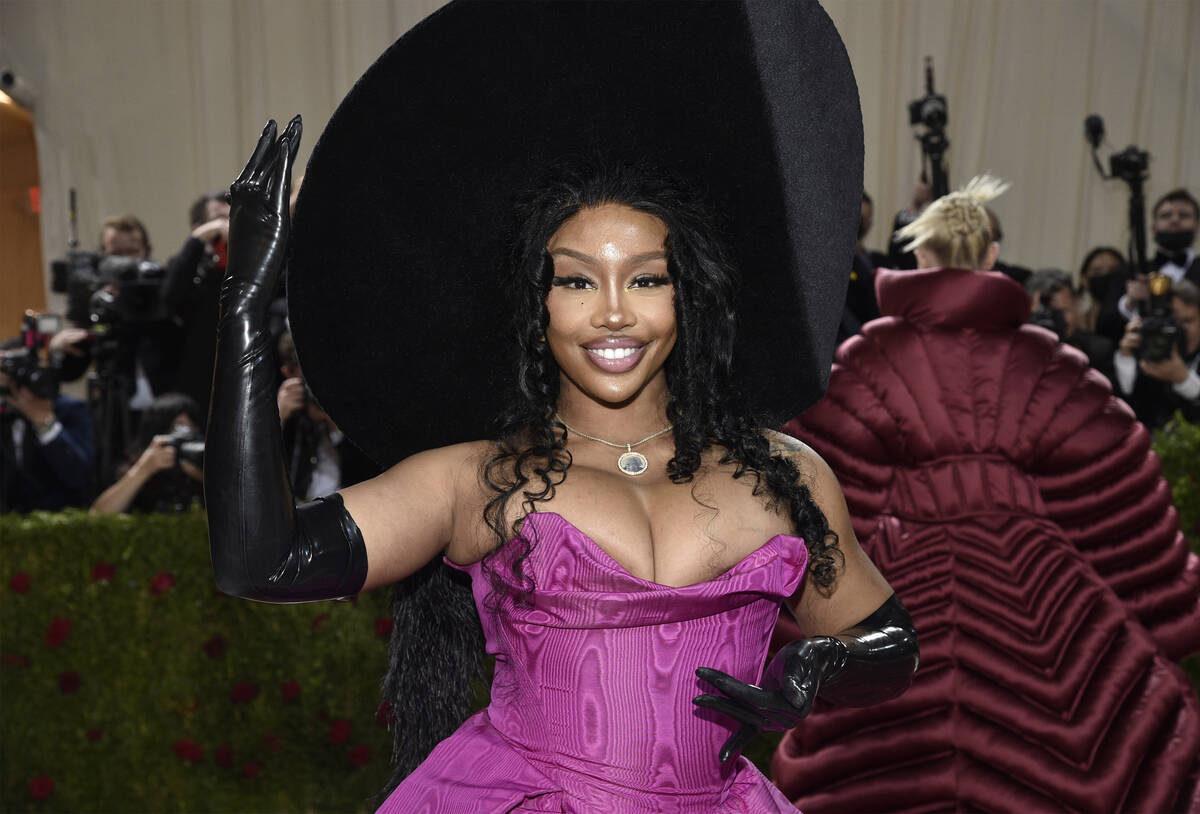 Sza attends The Metropolitan Museum of Art's Costume Institute benefit gala celebrating the ope ...