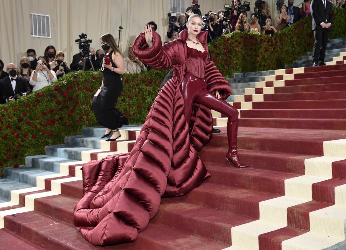Gigi Hadid attends The Metropolitan Museum of Art's Costume Institute benefit gala celebrating ...