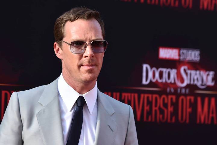 Benedict Cumberbatch arrives at the Los Angeles premiere of "Doctor Strange in the Multiverse o ...