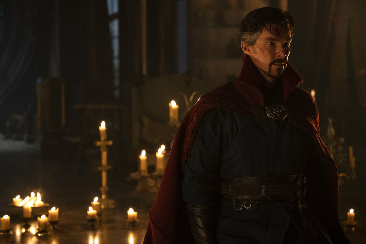 Benedict Cumberbatch as Dr. Stephen Strange in "Doctor Strange in the Multiverse of Madness." ( ...