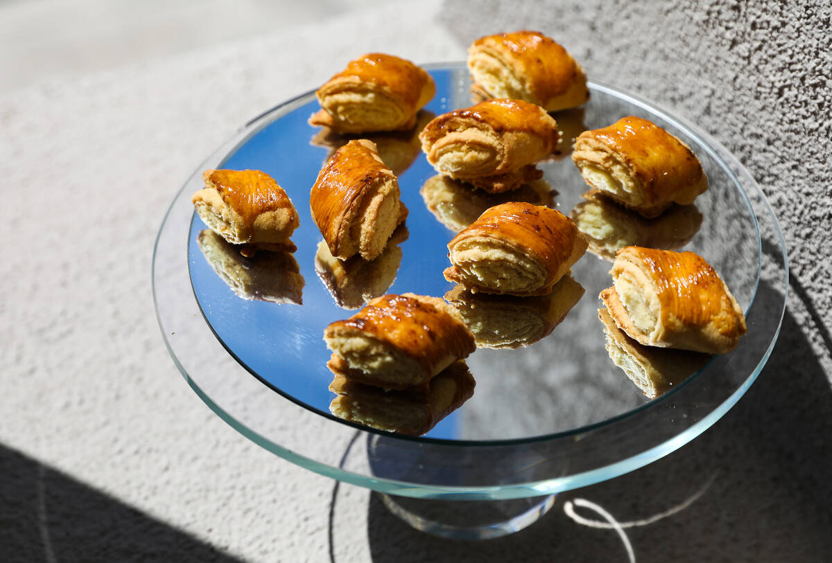Gata, an Armenian pastry or sweet bread, at the Van Bakery in Las Vegas, in Las Vegas, Thursday ...