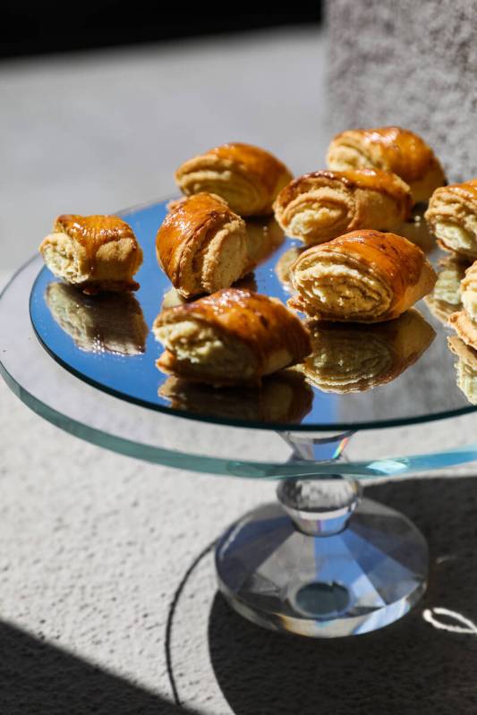 Gata, an Armenian pastry or sweet bread, at the Van Bakery in Las Vegas, in Las Vegas, Thursday ...