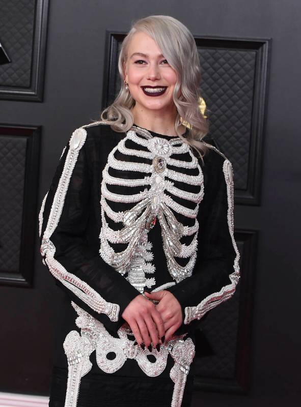 Phoebe Bridgers arrives at the 63rd annual Grammy Awards at the Los Angeles Convention Center o ...
