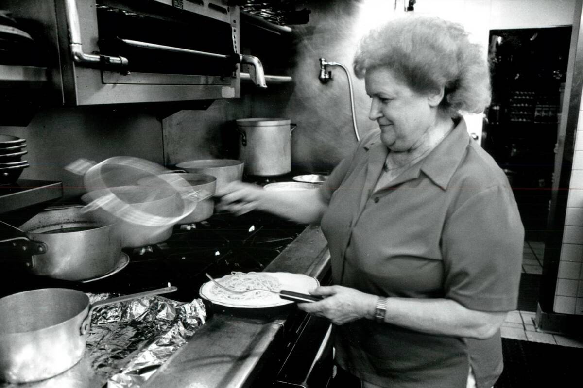 Angie Ruvo is seen in November 1990. (Las Vegas Review-Journal)