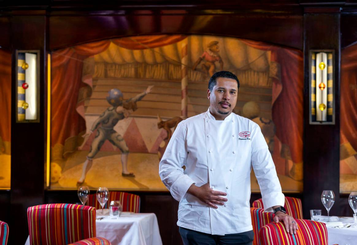 Executive Chef Dameon Evers at the Le Cirque restaurant within the Bellagio on Wednesday, May 5 ...