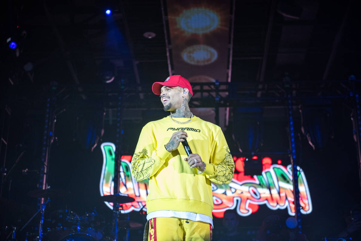 Chris Brown launches his Drai's Nightclub residency June 11. (Global Media Group)