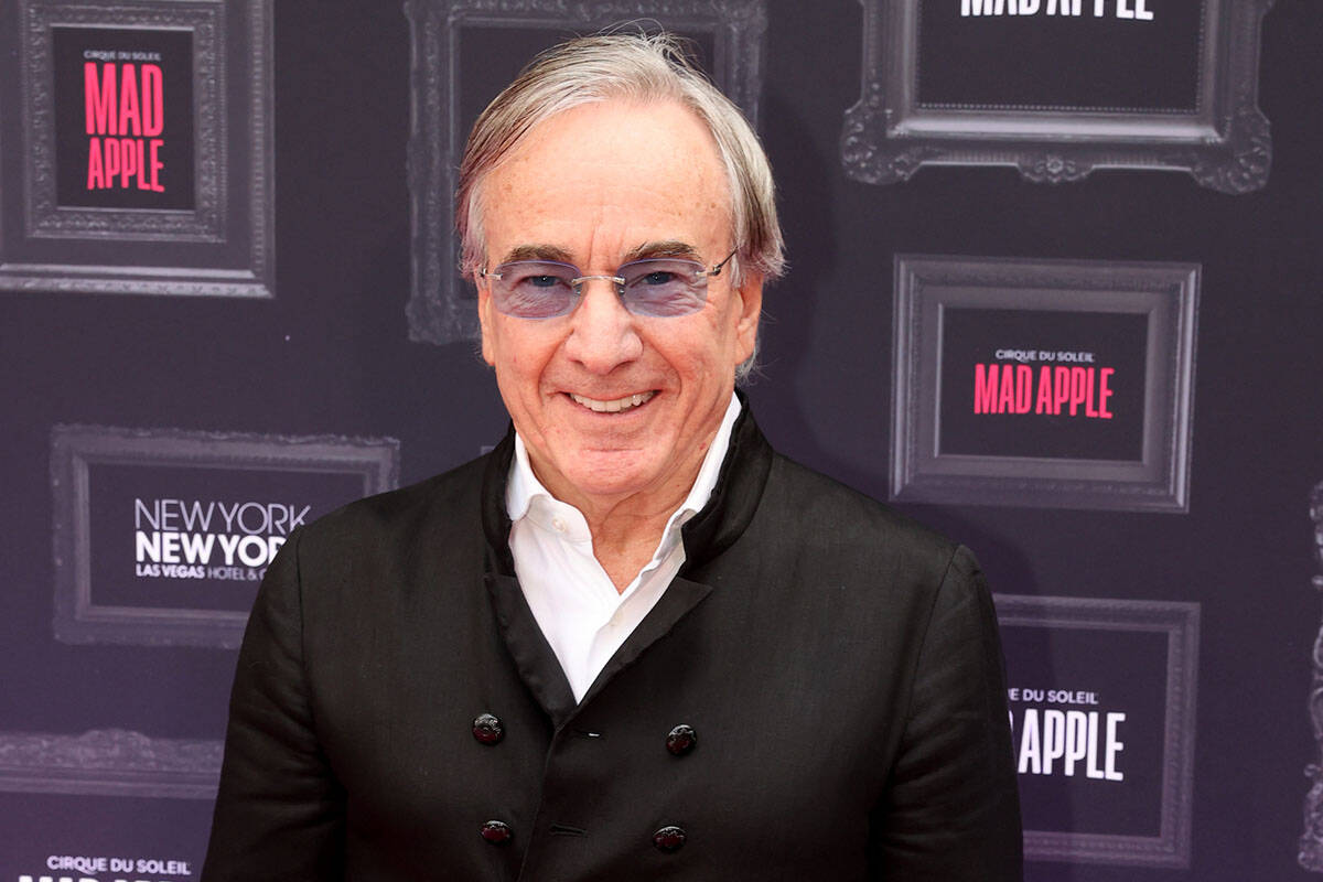 Cirque du Soleil Executive Vice Chairman Daniel Lamare, on the “pink carpet” for the premie ...