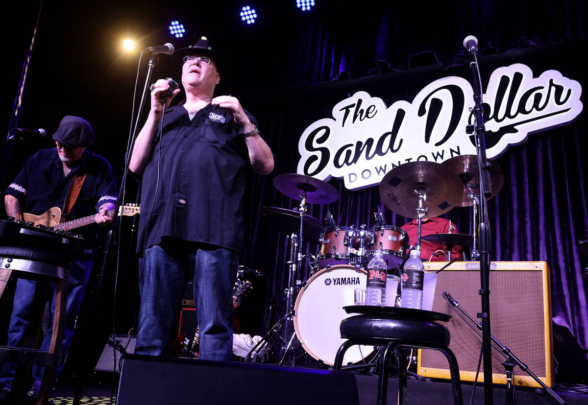 John Popper of Blues Traveler performs on opening night at The Sand Dollar Lounge Downtown in L ...