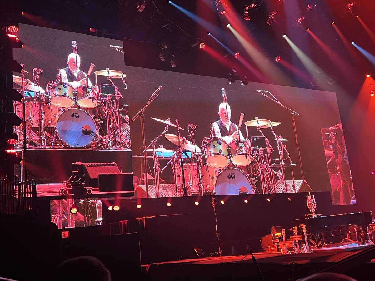Don Henley of the Eagles is shown performing at the MGM Grand Garden on Saturday, May 28, 2022. ...