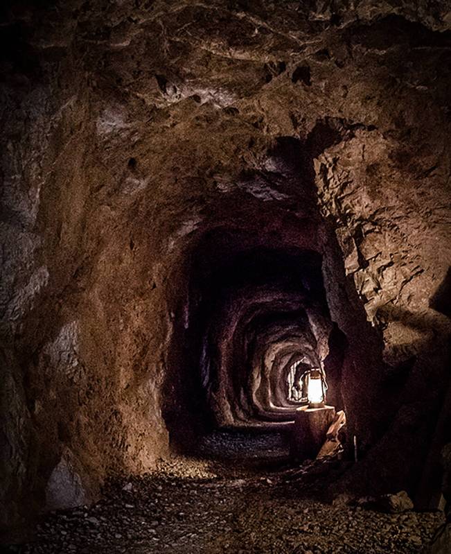 It never gets warmer than 68 degrees in the Techatticup Mine. (Eldorado Canyon Mine Tours)