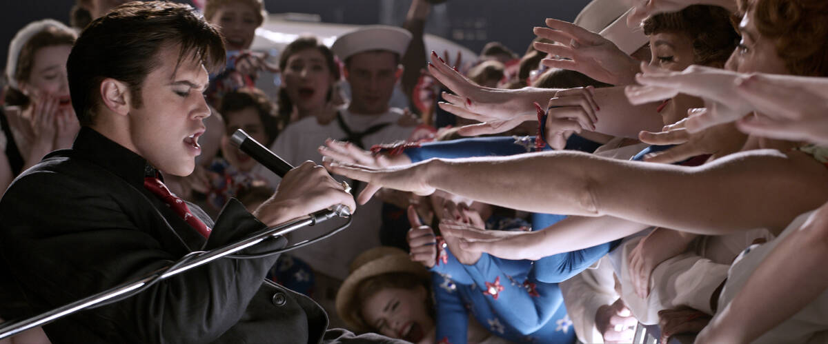 Austin Butler portrays Elvis Presley in "Elvis". (Warner Bros. Pictures)