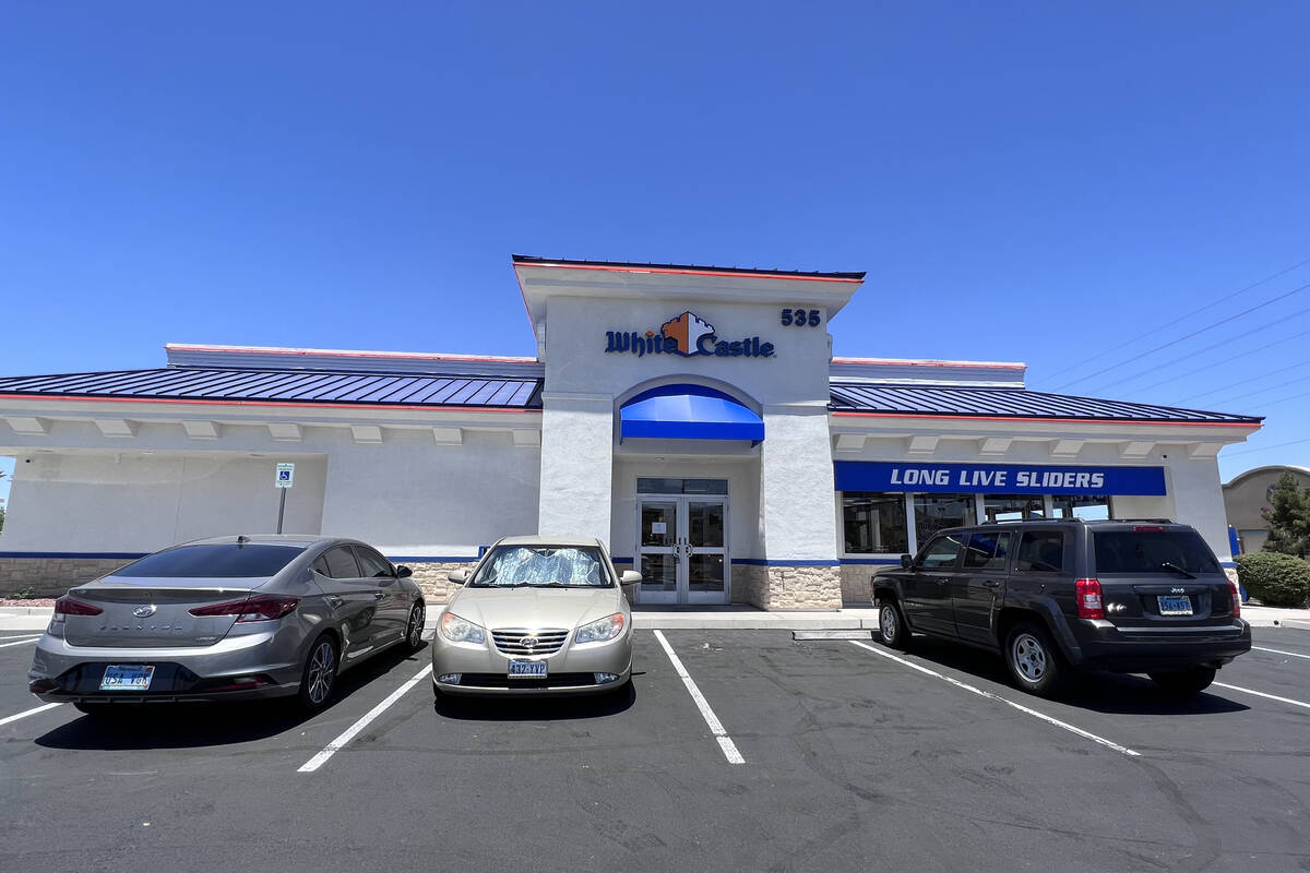 White Castle located at 535 Marks St. in Henderson is now open. (Rochelle Richards/Las Vegas Re ...