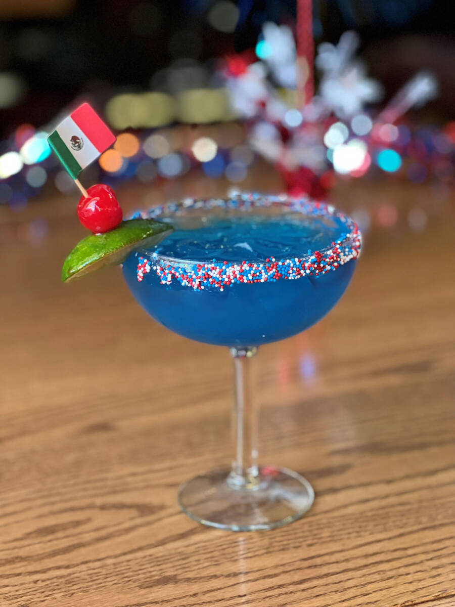 To honor Independence Day 2022, Pancho's Mexican Restaurant in Summerlin is featuring a Lady Li ...