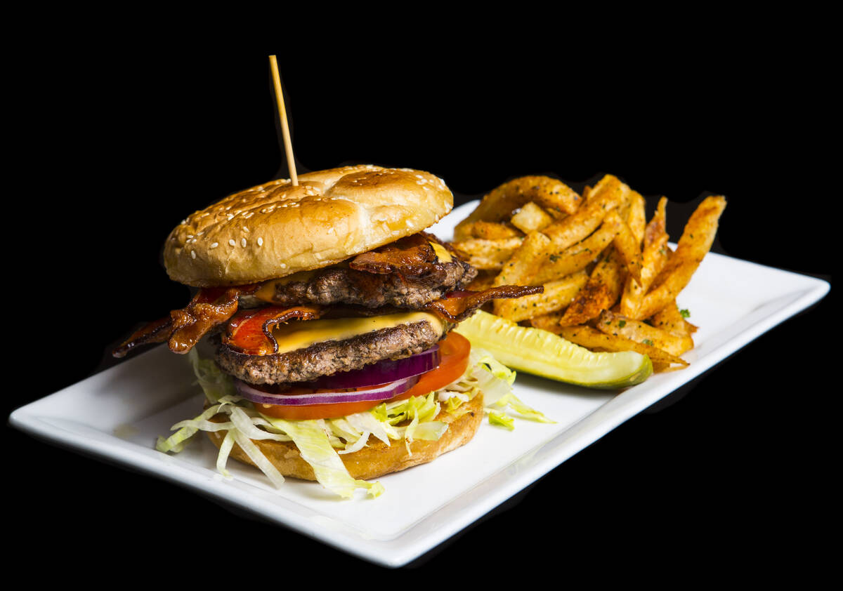 Ri Ra Irish Pub in the Shops at Mandalay Place is celebrating with a Yank Burger built from two ...