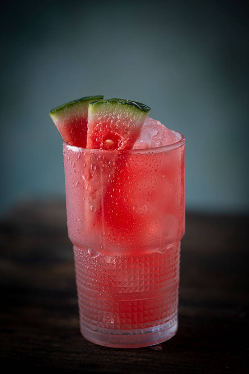 A Freedom 'Rita cocktail from Tacos & Tequila in Palace Station celebrates Independence Day ...
