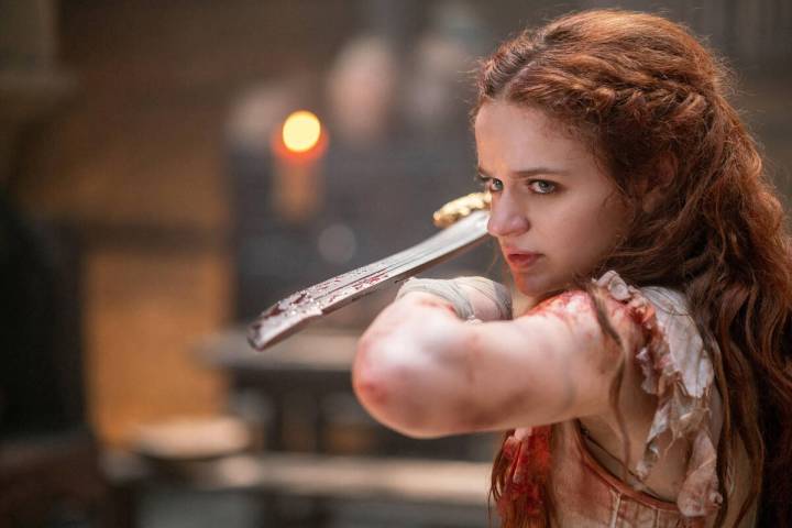 Joey King stars in the Hulu action film "The Princess." (Photo by: Simon Varsano/20th ...