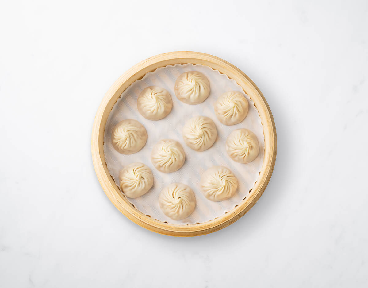 The kurobuta pork xiao long bao each contain about 5 grams of filling at Din Tai Fung in Aria. ...