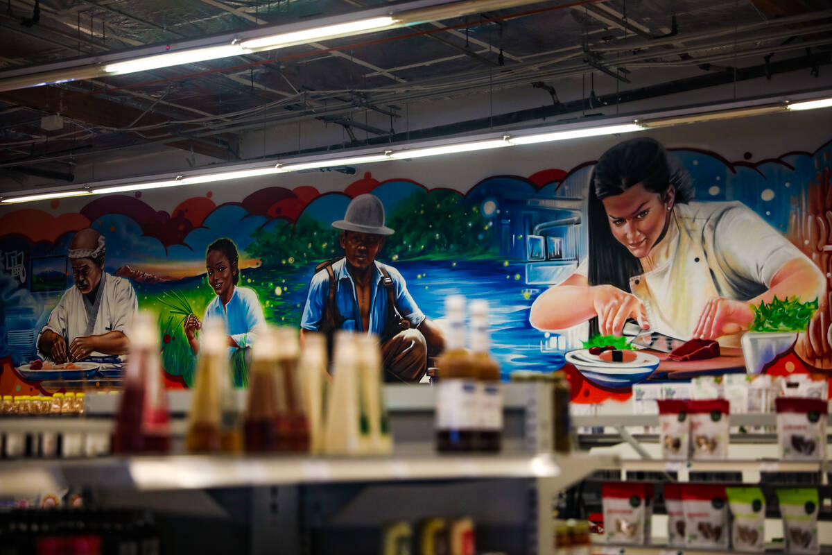 The gourmet food store Artisanal Foods in Las Vegas, Thursday, June 30, 2022.(Rachel Aston/Las ...