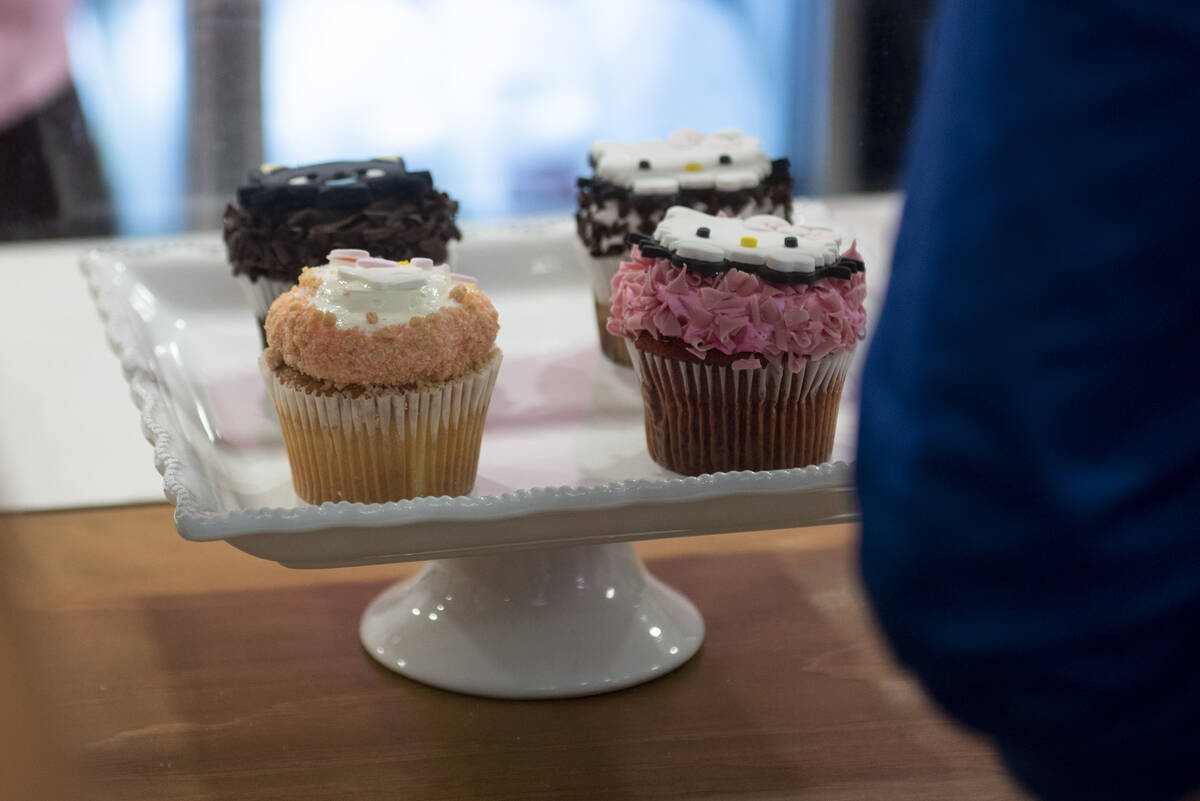 The new Hello Kitty Cafe opened inside Fashion Show Mall on Friday, July 8, 2022, in Las Vegas. ...