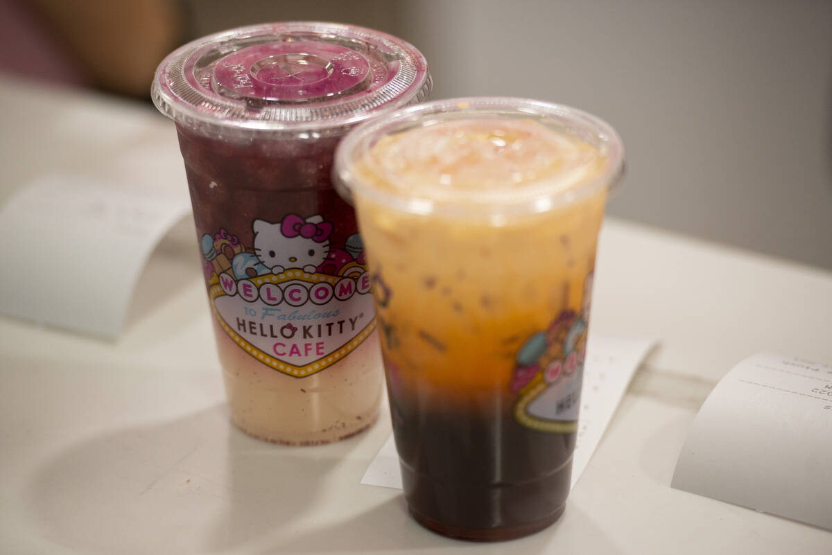 The new Hello Kitty Cafe opened inside Fashion Show Mall on Friday, July 8, 2022, in Las Vegas. ...