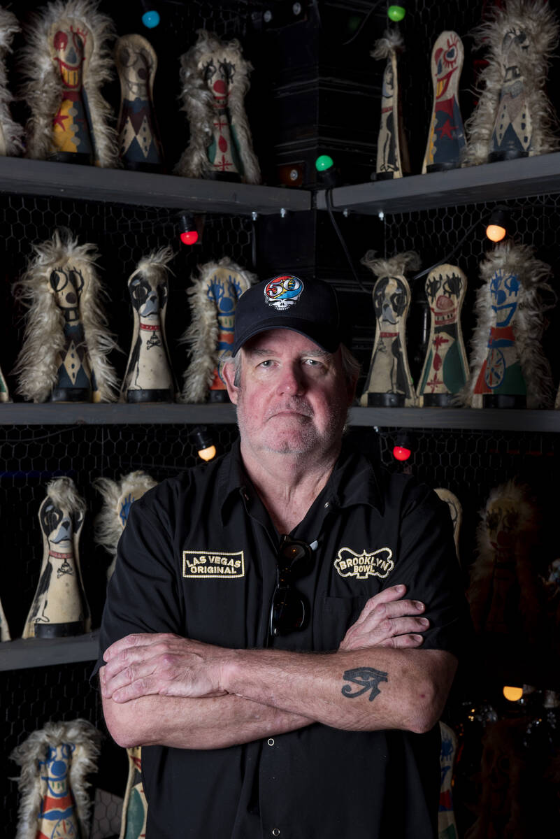 Chef Dermot Driscoll of Brooklyn Bowl on Friday, July 8, 2022, in Las Vegas. (Steel Brooks/Las ...