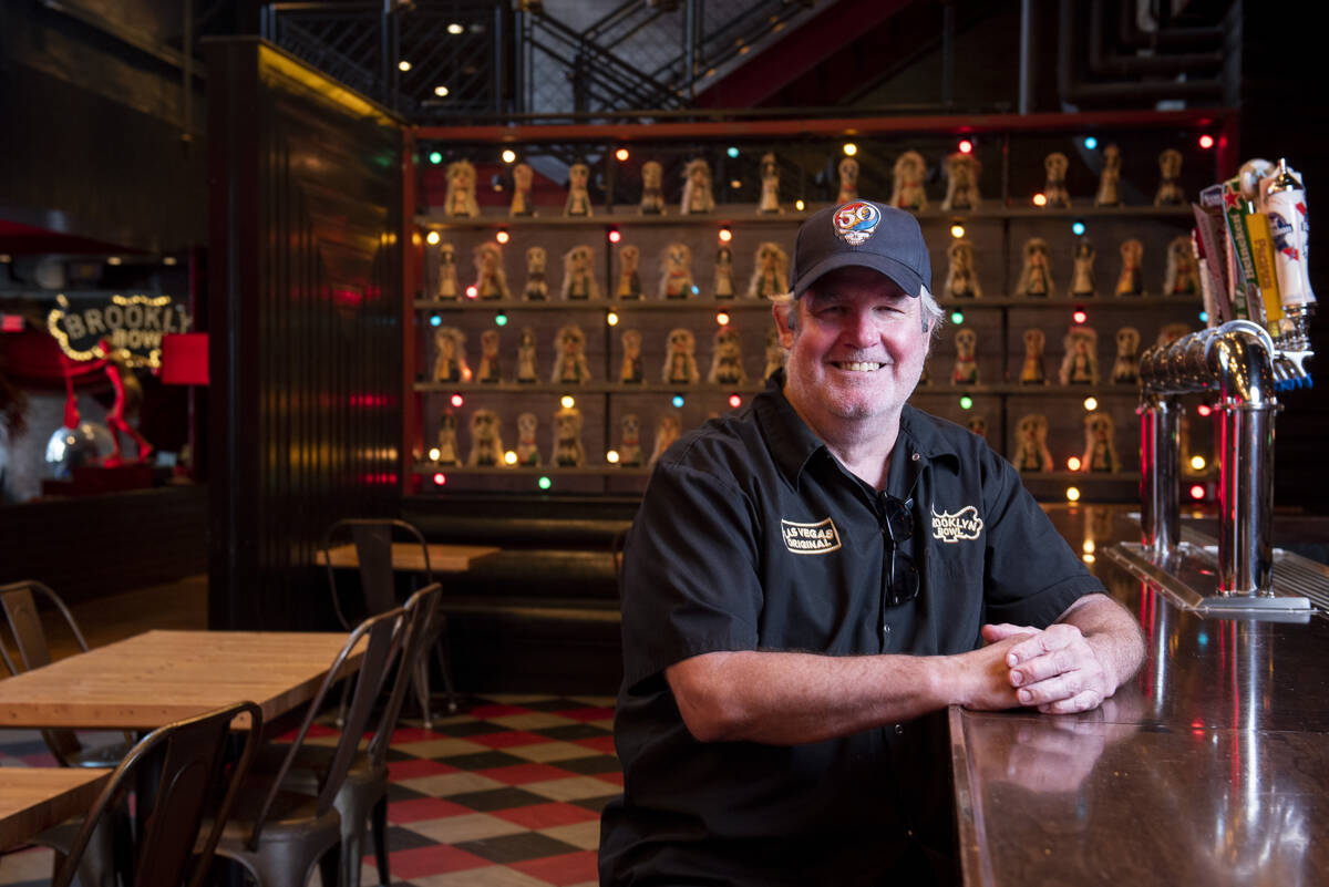 Chef Dermot Driscoll of Brooklyn Bowl on Friday, July 8, 2022, in Las Vegas. (Steel Brooks/Las ...