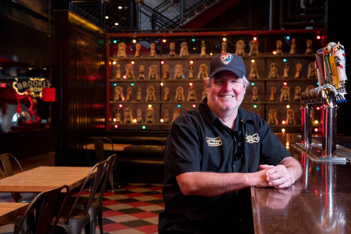 Chef Dermot Driscoll of Brooklyn Bowl on Friday, July 8, 2022, in Las Vegas. (Steel Brooks/Las ...