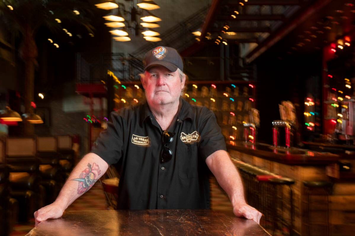 Chef Dermot Driscoll of Brooklyn Bowl on Friday, July 8, 2022, in Las Vegas. (Steel Brooks/Las ...