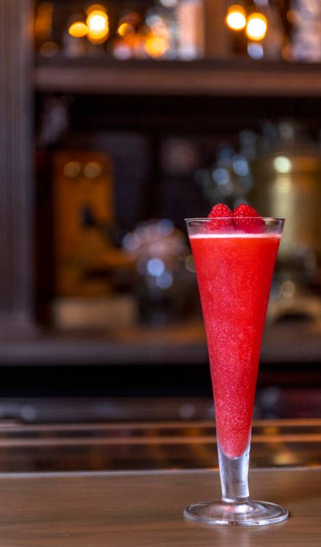 The Secret cocktail from bartender Riki Taiga sparkles with glitter about The Lock hidden speak ...
