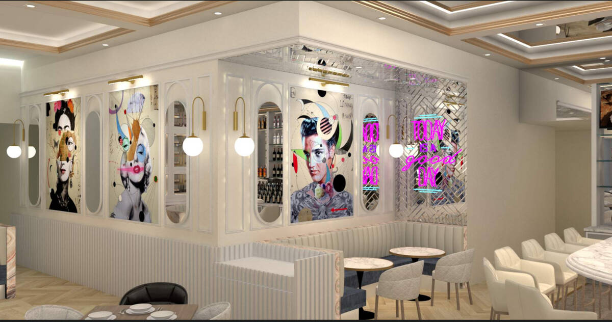 Villa Azur is set to open by the fourth quarter of 2022 at the Grand Canal Shoppes in The Venet ...