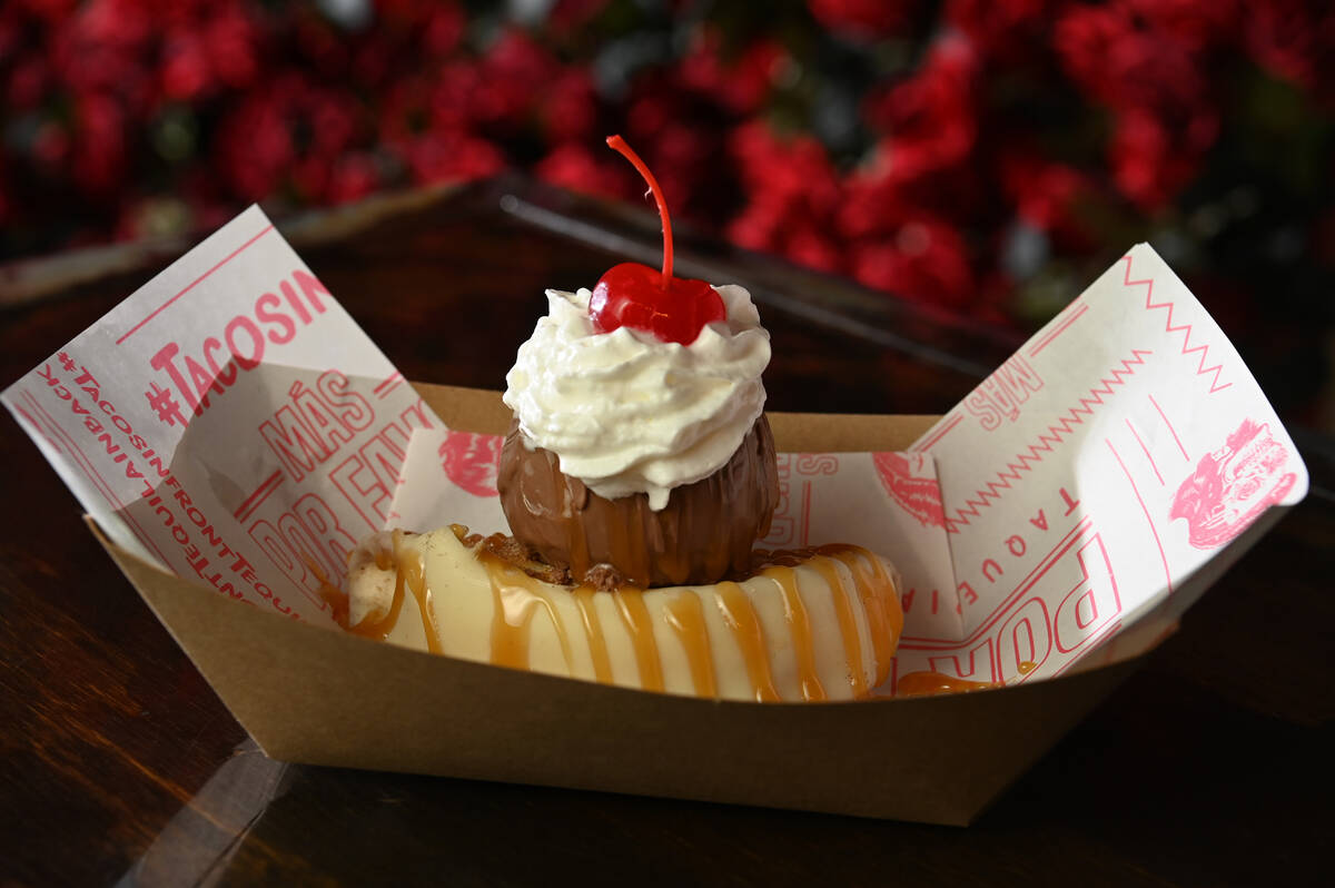 Mas Por Favor just introduced this sundae inspired by the Klondike Choco Taco, which has been d ...