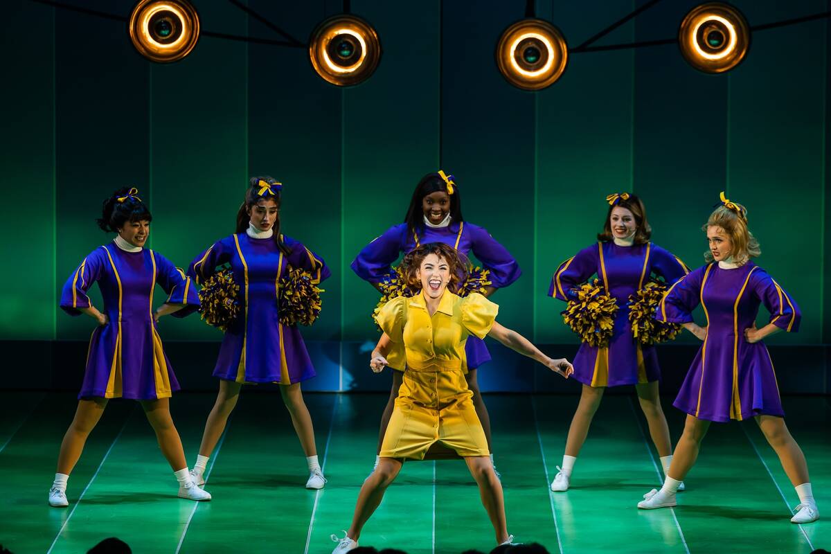 Elena Ricardo is shown in a scene from "The Nutty Professor" at Ogunquit Playhouse in Maine on ...