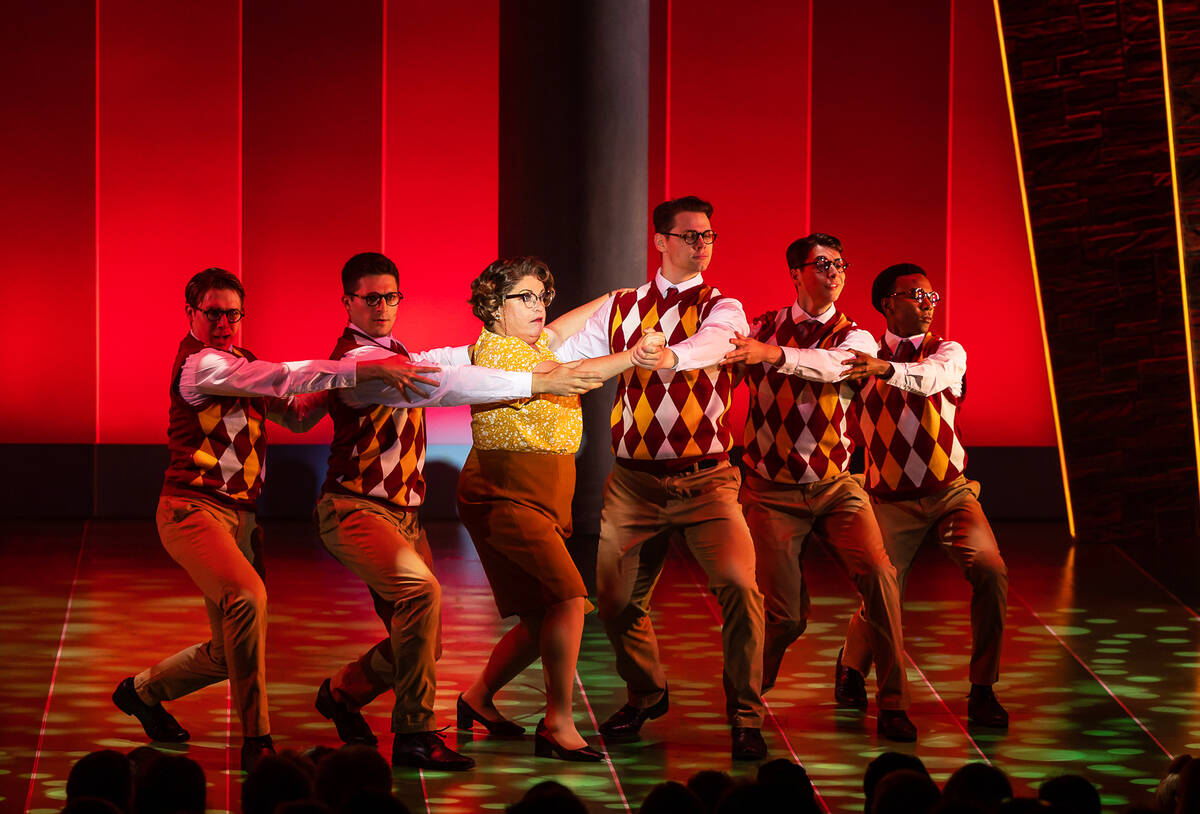 A scene from "The Nutty Professor" at Ogunquit Playhouse in Maine on July 8, 2022. (Nile Scott ...