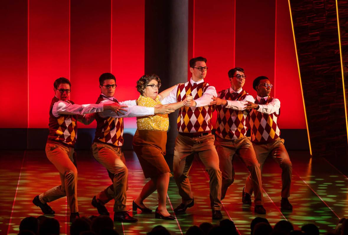 A scene from "The Nutty Professor" at Ogunquit Playhouse in Maine on July 8, 2022. (Nile Scott ...