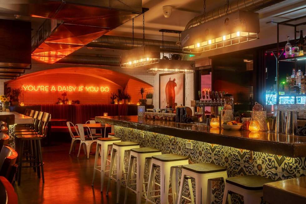 Peyote bar and restaurant in downtown Las Vegas offers reverse happy hour from Thursday through ...