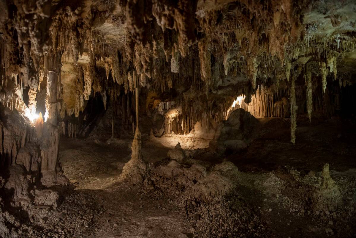 Great Basin National Park's Lehman Caves on Monday, Aug. 1, 2022, in Baker Nev. Lehman Caves wa ...
