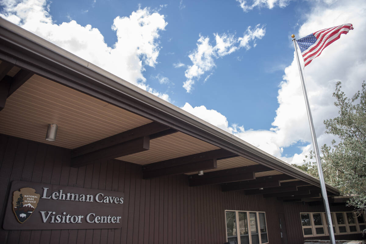 The Lehman Caves visitor center at Great Basin National Park on Monday, Aug. 1, 2022, in Baker, ...