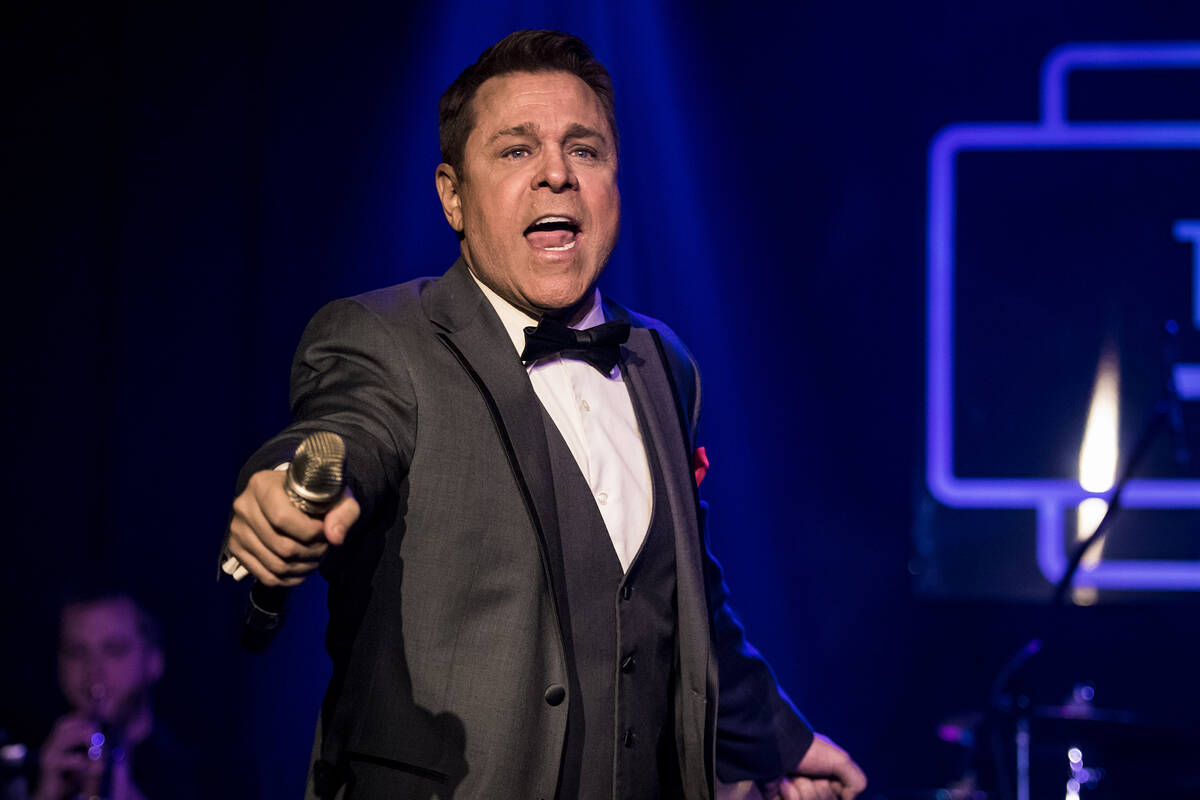 Las Vegas singer Mark O'Toole is shown performing at Mondays Dark at the Space, a twice-monthly ...