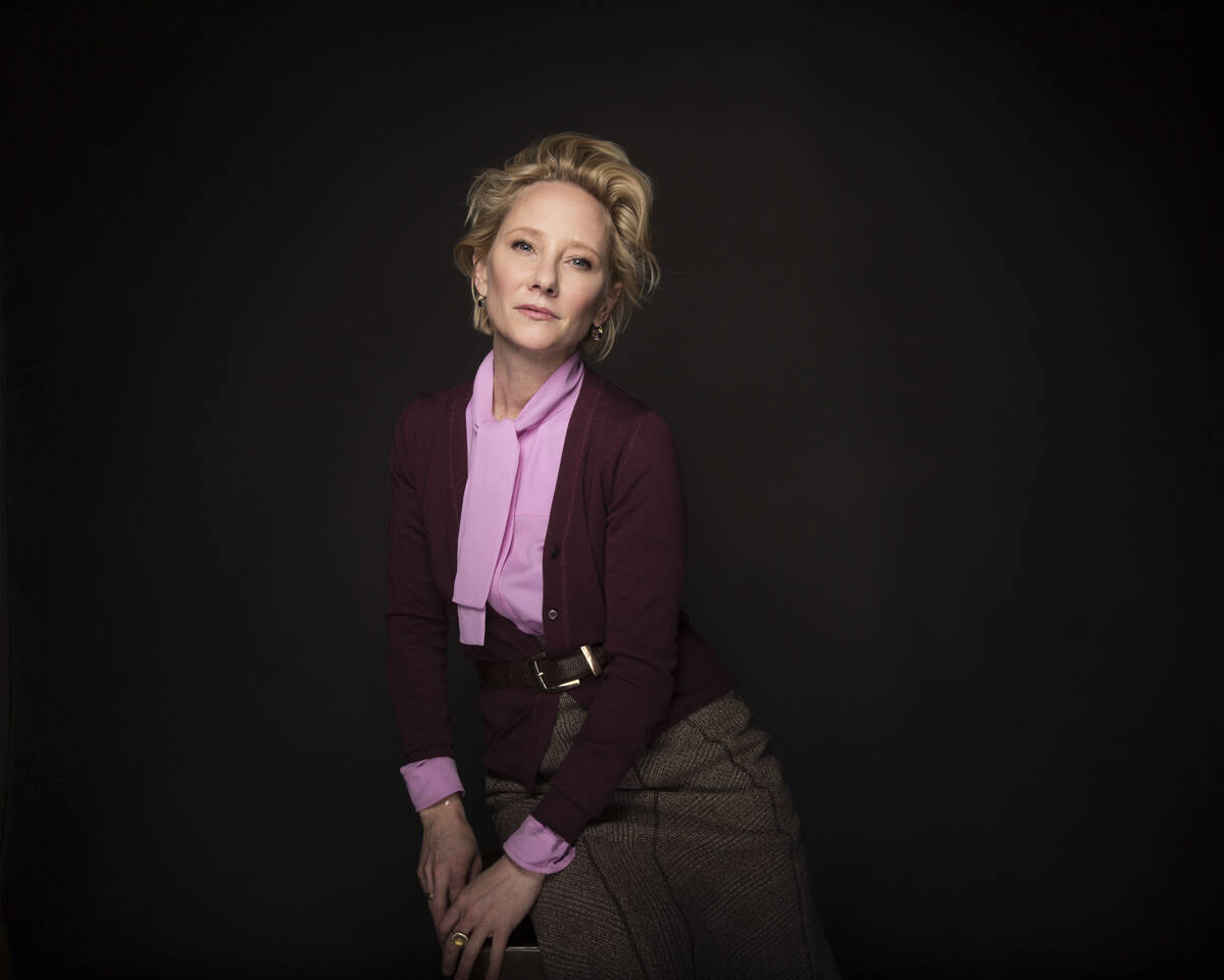 FILE - Actress Anne Heche poses for a portrait to promote the film, "The Last Word" d ...