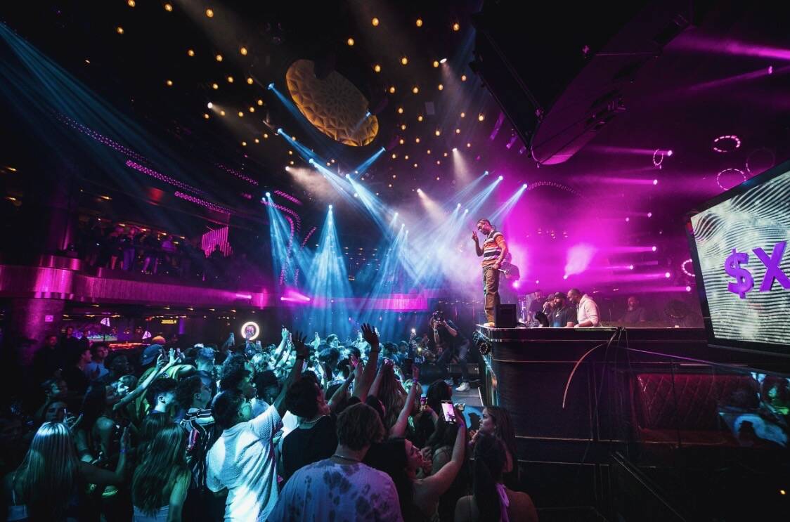 Performers shown at UFC President Dana White’s party for his daughter, Savannah’s, 16th bir ...