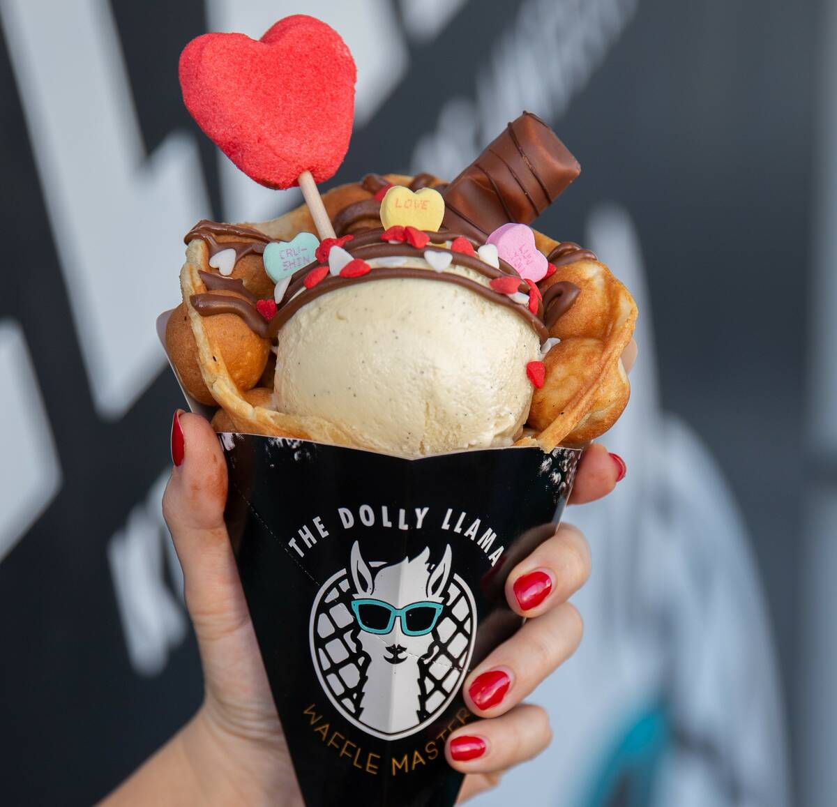 Dolly Llama, the waffle and ice cream shop, is opening its first Las Vegas location on Sept. 17 ...