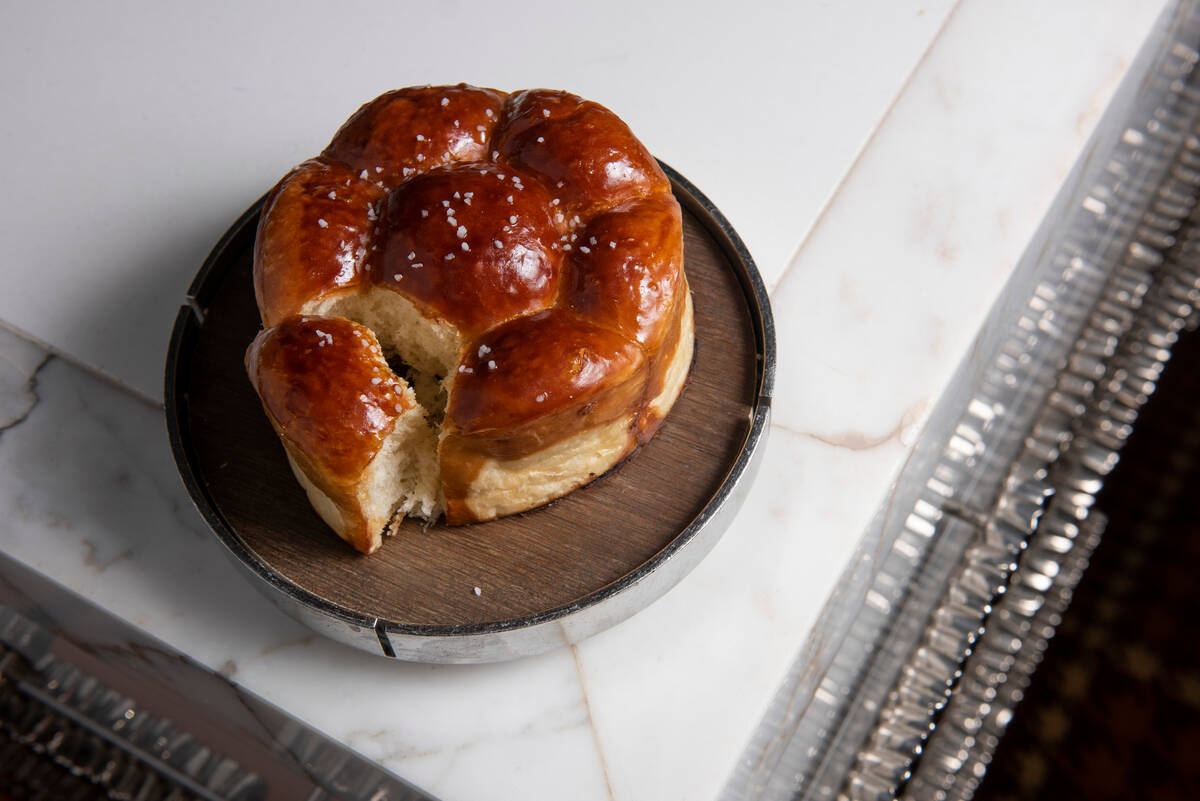 The pull-apart monkey bread at the SW Steakhouse at The Wynn on Tuesday, Sept. 6, 2022, in Las ...