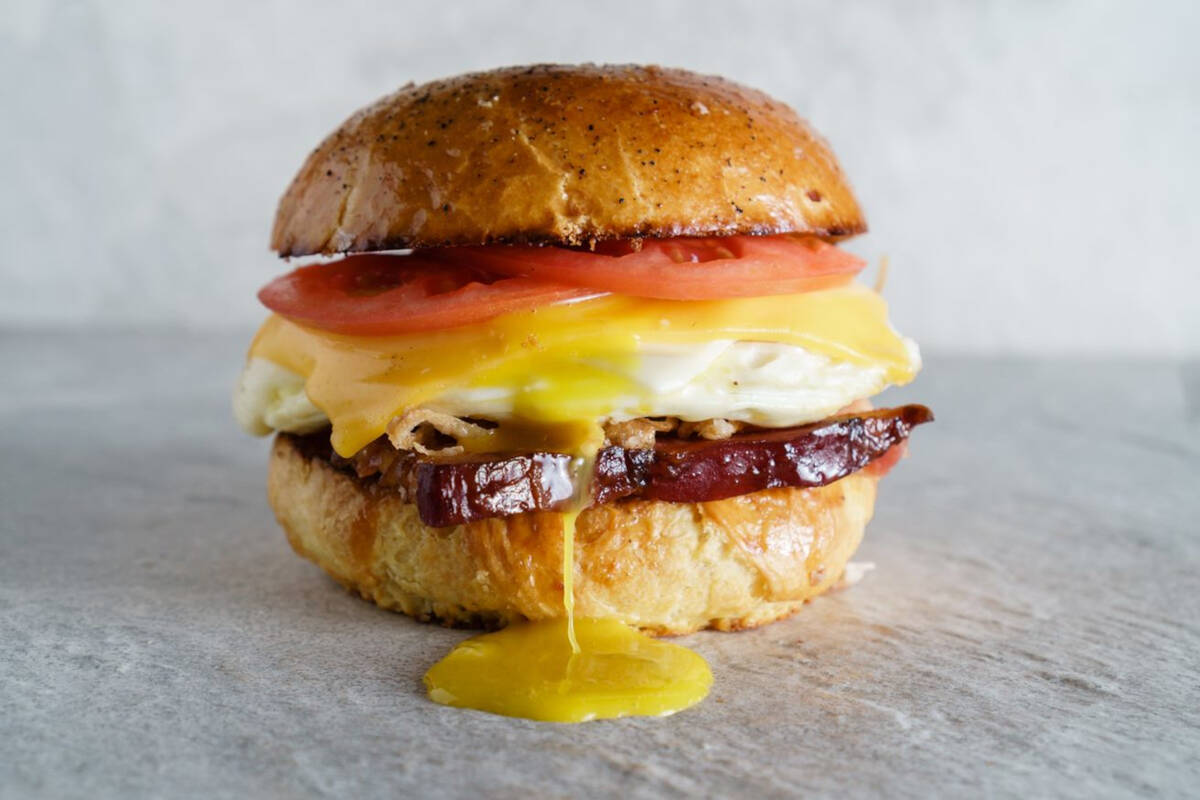 An Egghead sandwich from Egghead by Tao Group Hospitality, a purveyor in Proper Eats, the food ...