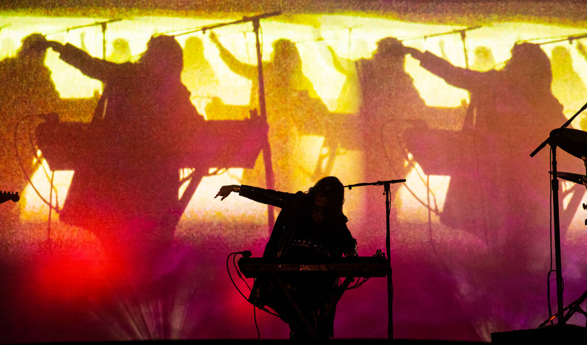 Victoria Legrand of Beach House performs during the Life is Beautiful festival on Sunday, Sept. ...